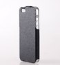Кожаный чехол для iPhone 5 / iPhone 5S черного цвета - Slim Leather Case for iPhone 5