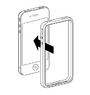 Yoobao iPhone 4 Bumpers - белый чехол - бампер для iPhone 4